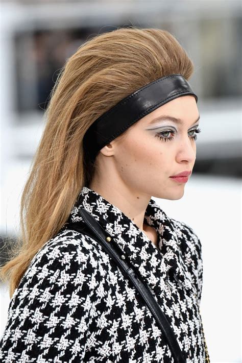 chanel catwalk hair